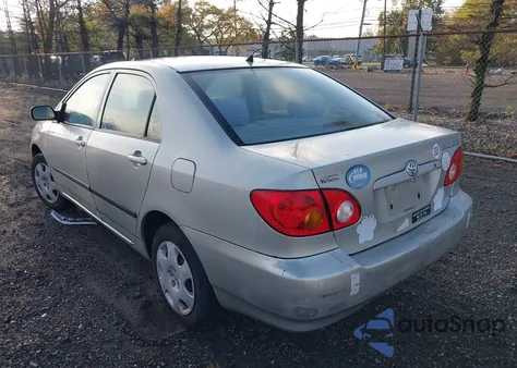 2003 Toyota Corolla Ce из США, поврежденный, VIN 2T1BR32E73C152196